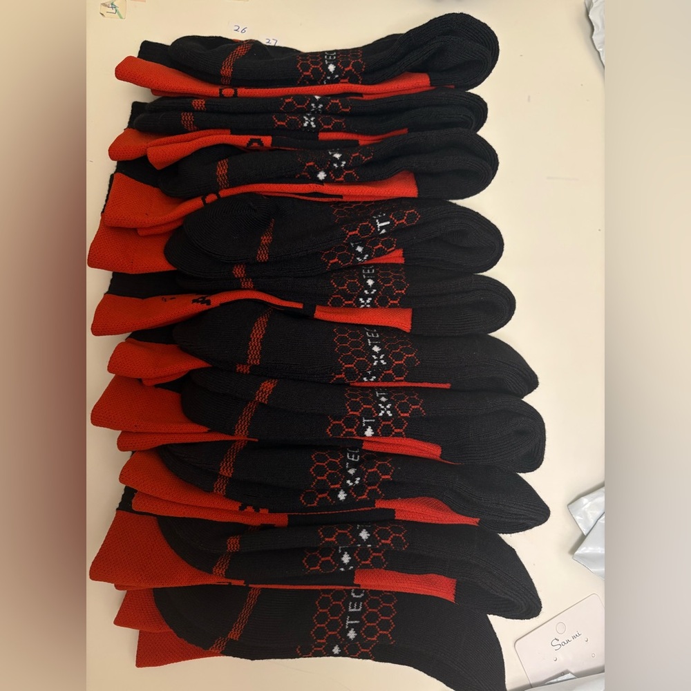 Bombas Crew Socks (10 Pairs) Size: L
